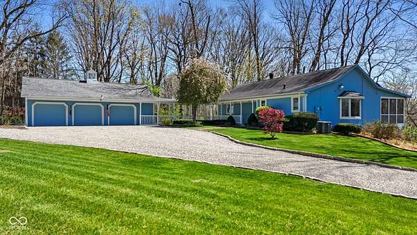 3.48 Acres of Land with Home for Sale in Greenwood, Indiana