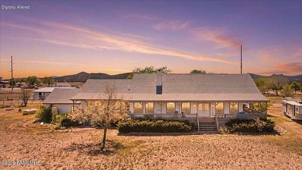5 Acres of Land with Home for Sale in Paulden, Arizona