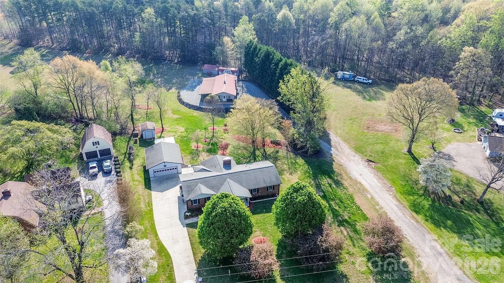2.69 Acres of Land with Home for Sale in Statesville, North Carolina