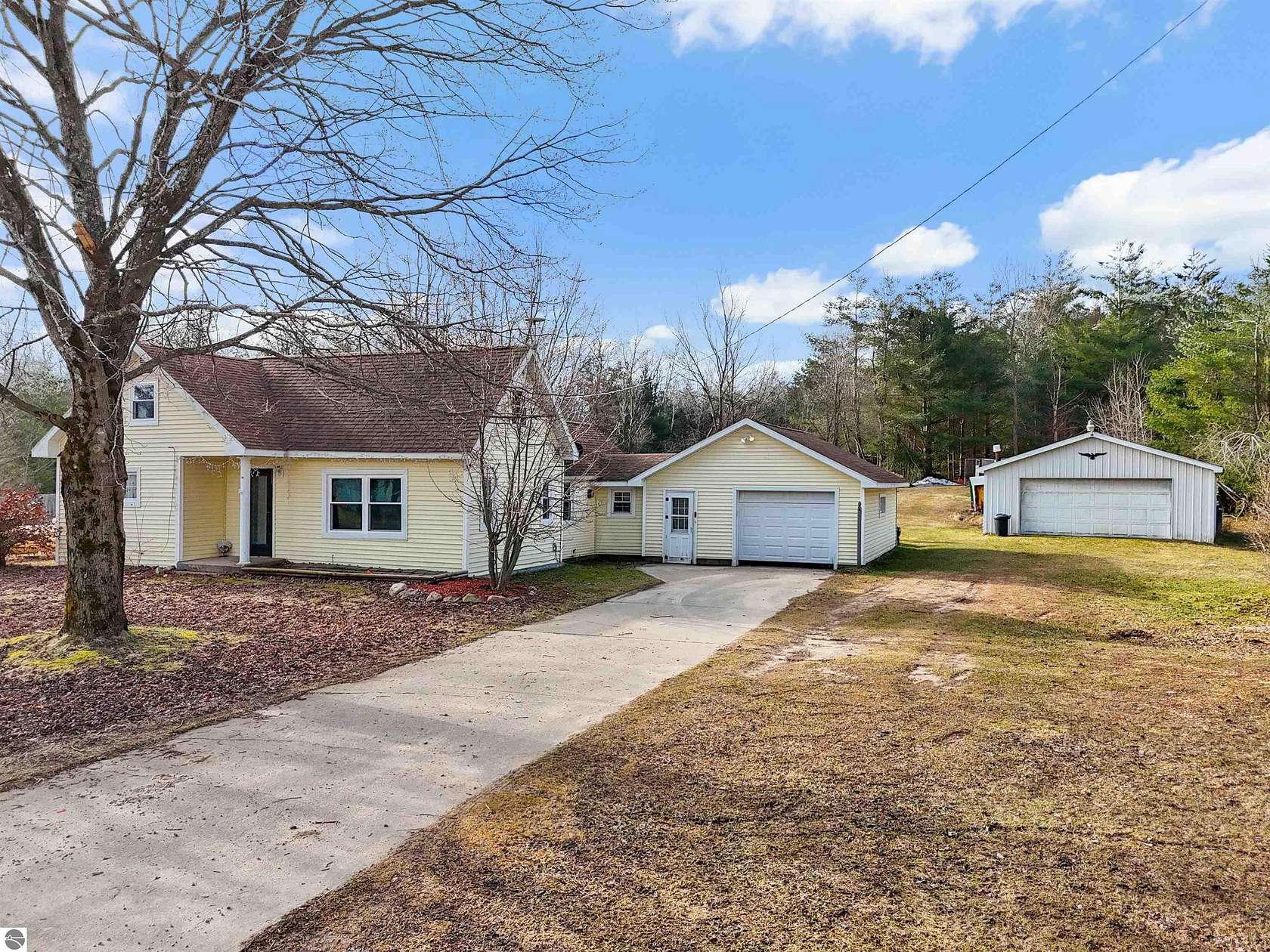 3.2 Acres of Land with Home for Sale in Le Roy, Michigan