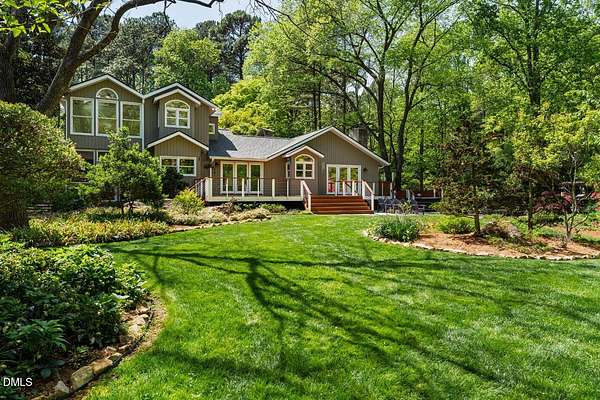 2.5 Acres of Land with Home for Sale in Chapel Hill, North Carolina