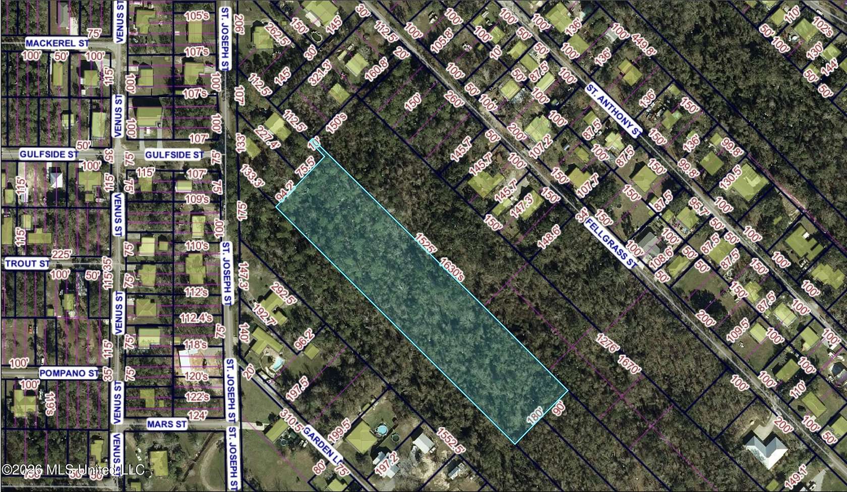 3.3 Acres of Residential Land for Sale in Waveland, Mississippi