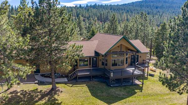 9.87 Acres of Land with Home for Sale in Big Arm, Montana