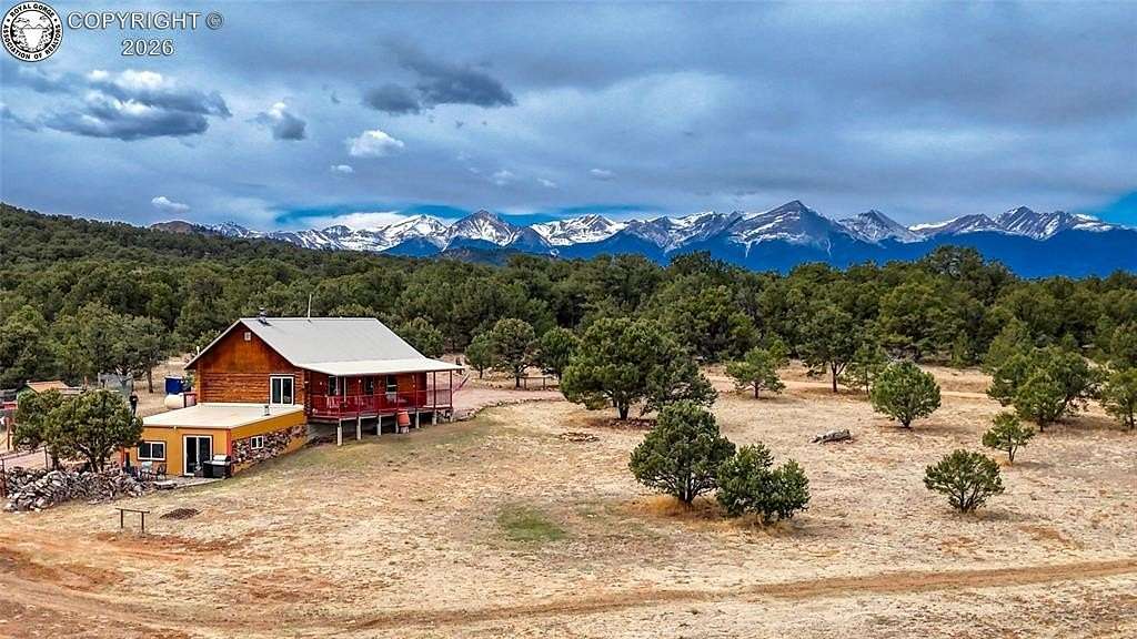 10.6 Acres of Land with Home for Sale in Cotopaxi, Colorado