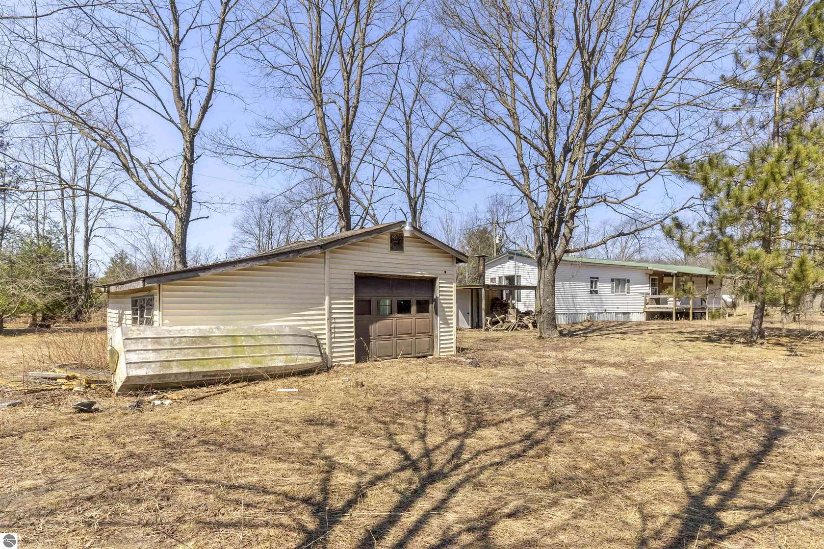 2.6 Acres of Land with Home for Sale in Thompsonville, Michigan