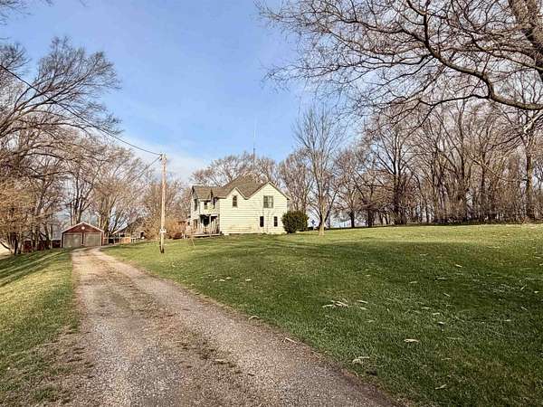 4.76 Acres of Land with Home for Sale in Hinton, Iowa