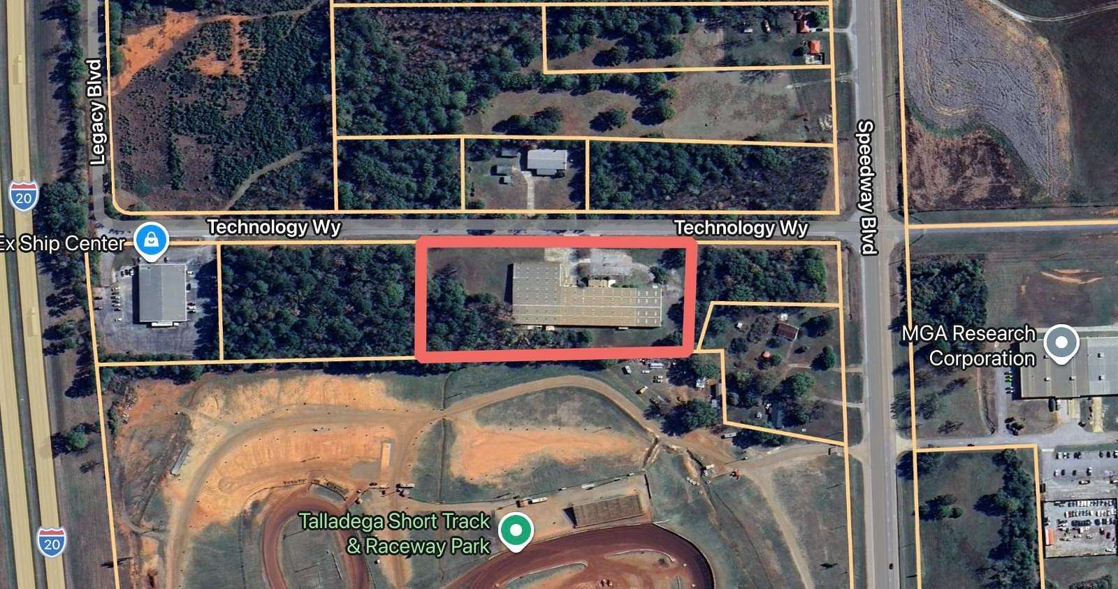 5 Acres of Commercial Land for Auction in Eastaboga, Alabama