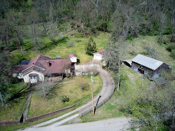 39.9 Acres of Recreational Land with Home for Sale in Huntington, West Virginia
