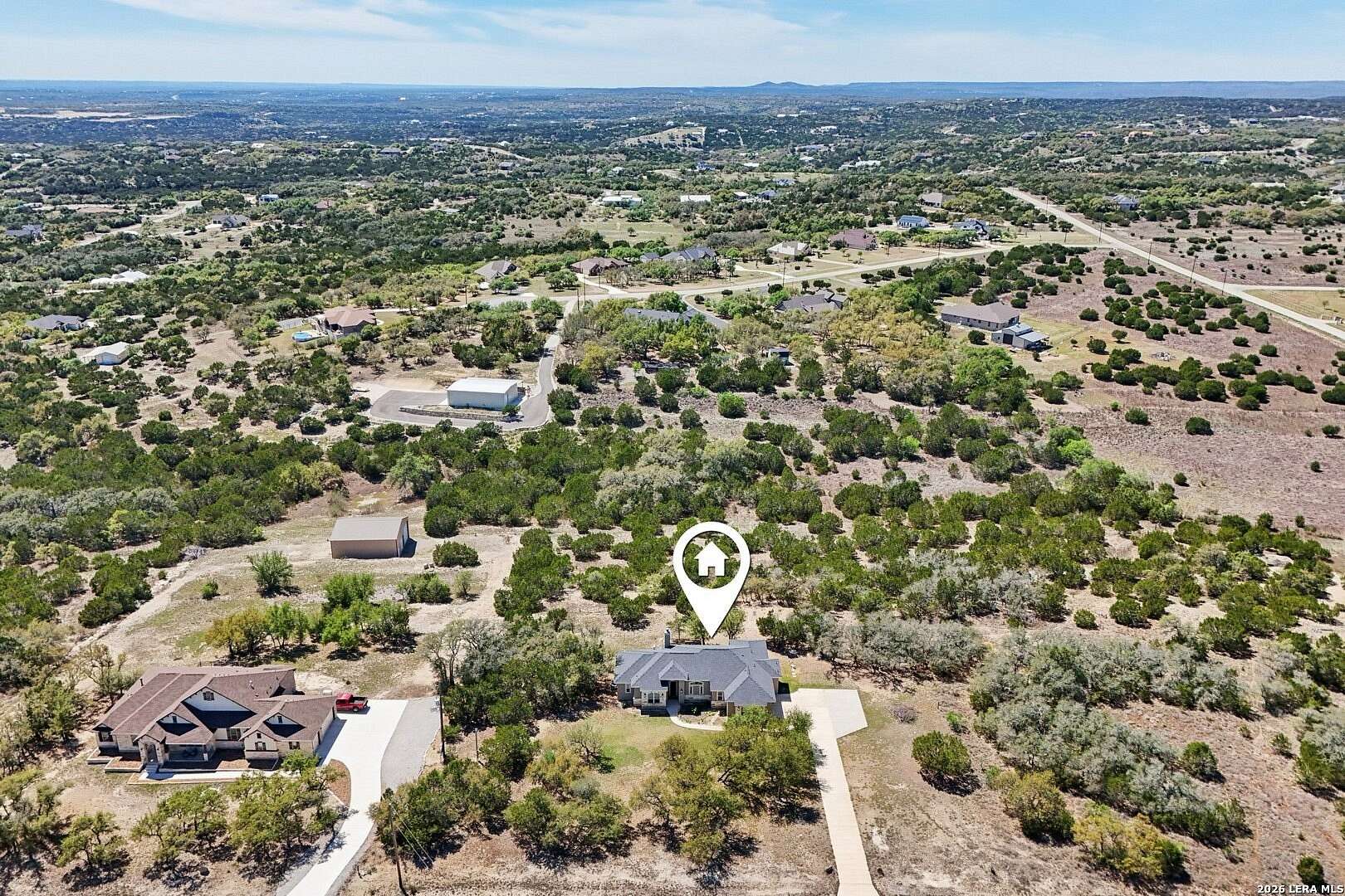 3 Acres of Land with Home for Sale in Spring Branch, Texas