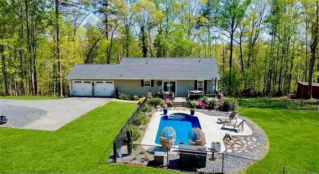 5.4 Acres of Land with Home for Sale in Dawsonville, Georgia