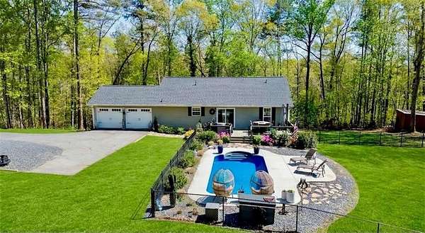 5.4 Acres of Land with Home for Sale in Dawsonville, Georgia