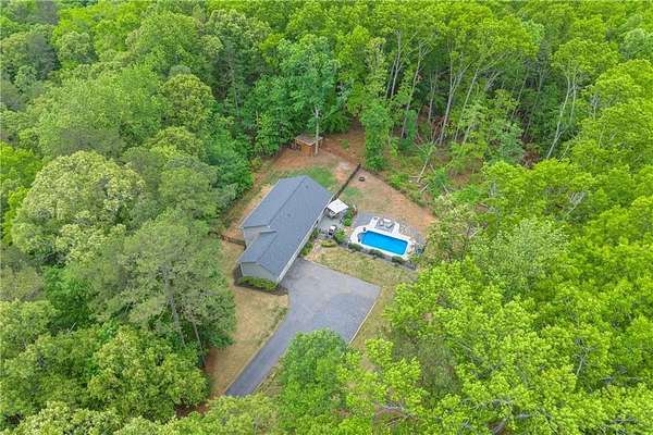 5.4 Acres of Land with Home for Sale in Dawsonville, Georgia