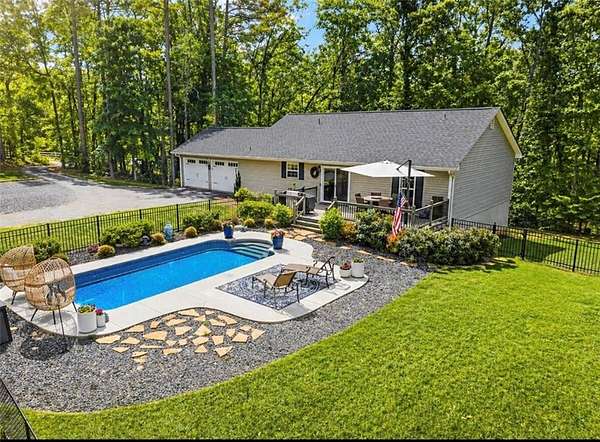5.4 Acres of Land with Home for Sale in Dawsonville, Georgia