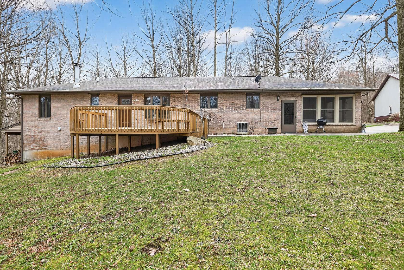 30.9 Acres of Land with Home for Sale in Vandalia, Michigan