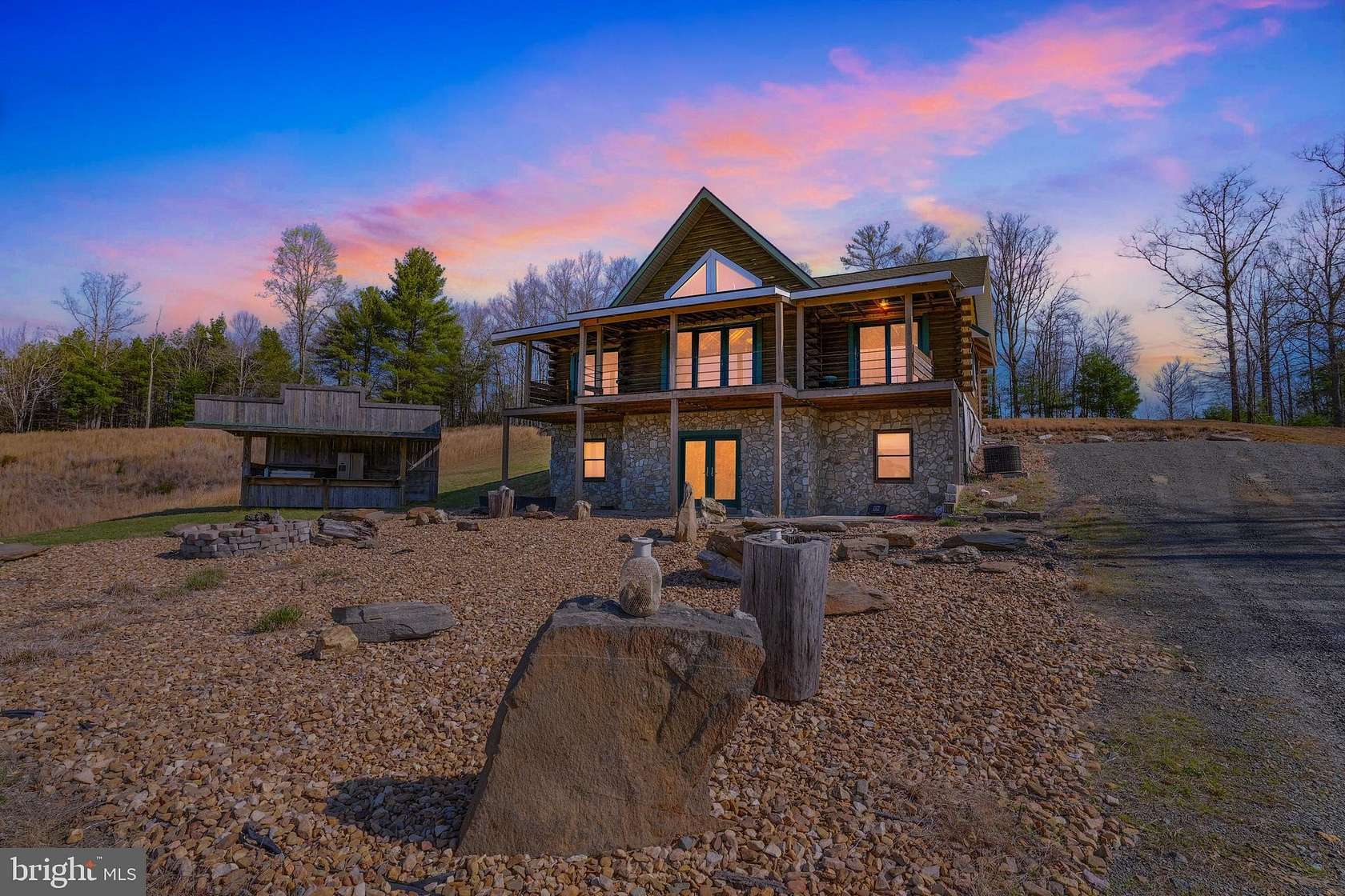 28.3 Acres of Recreational Land with Home for Sale in Fries, Virginia