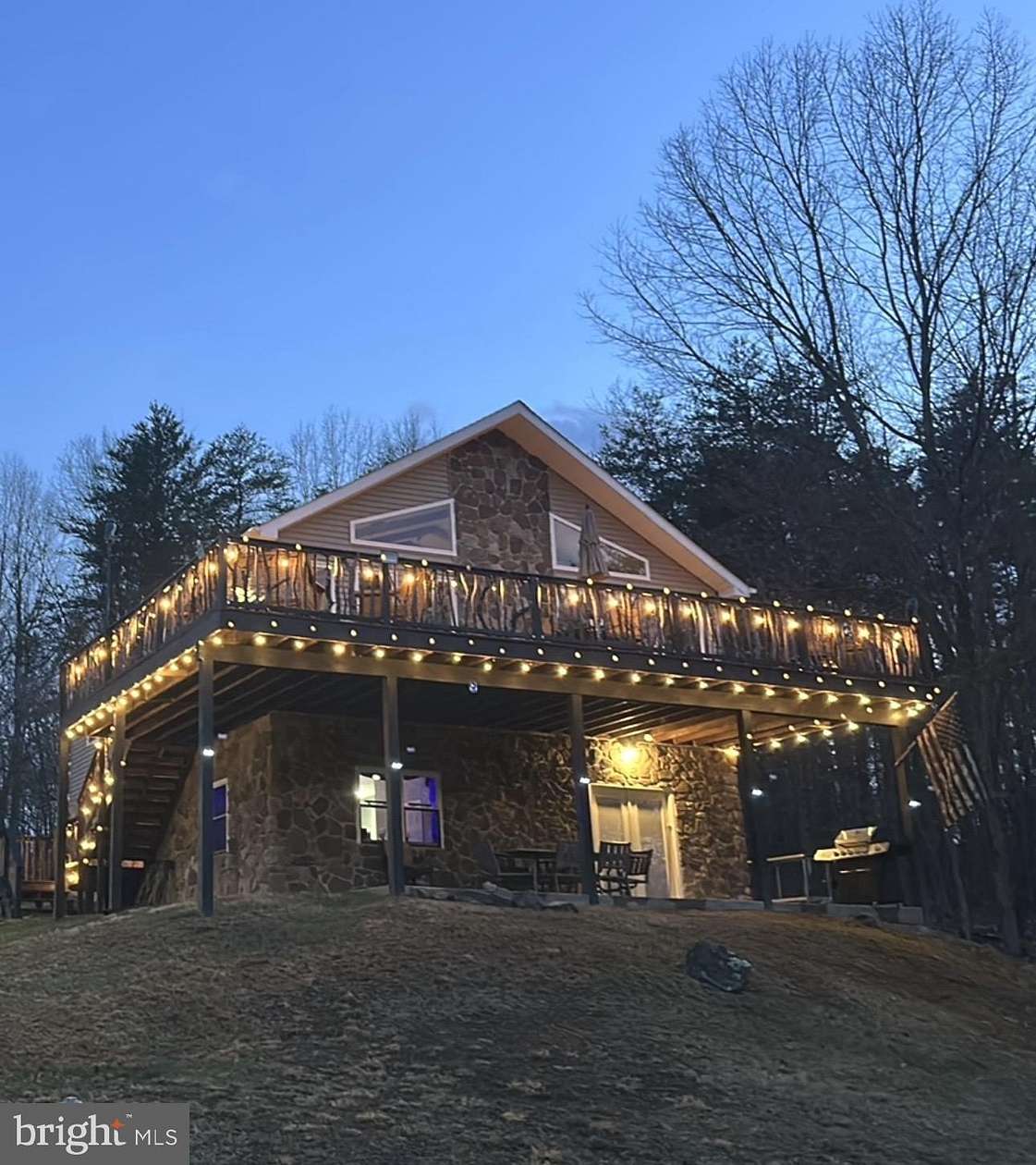 24.6 Acres of Recreational Land with Home for Sale in Moorefield, West Virginia