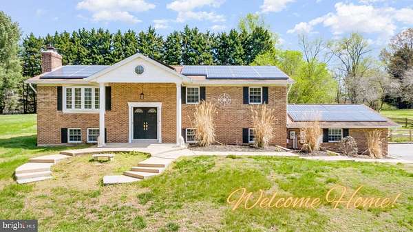 3 Acres of Land with Home for Sale in Huntingtown, Maryland