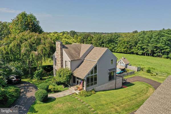 13.6 Acres of Land with Home for Sale in Ottsville, Pennsylvania