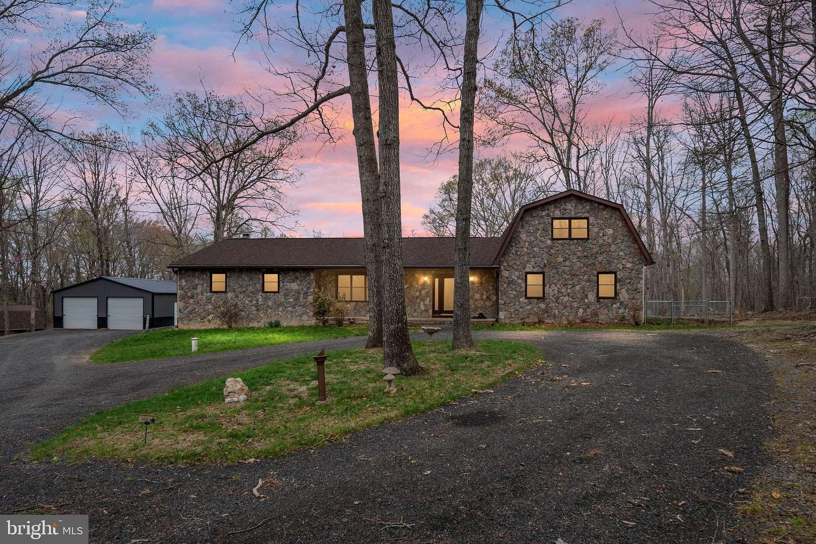 10.6 Acres of Land with Home for Sale in Goldvein, Virginia