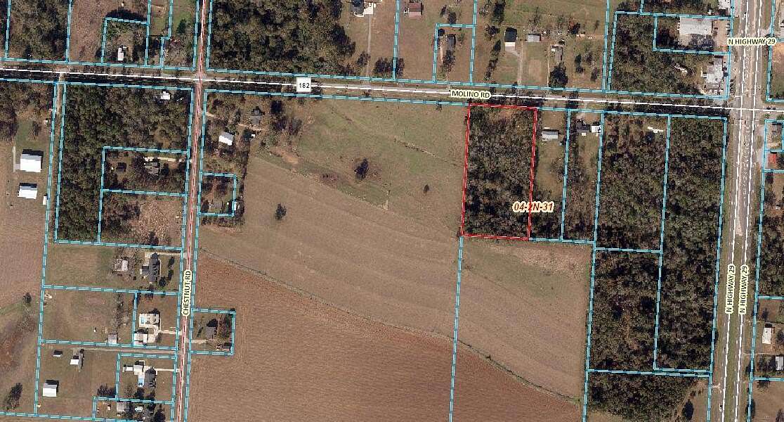 4.9 Acres of Residential Land for Sale in Molino, Florida