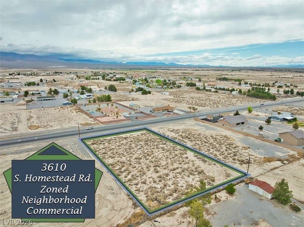 1.14 Acres of Mixed-Use Land for Sale in Pahrump, Nevada