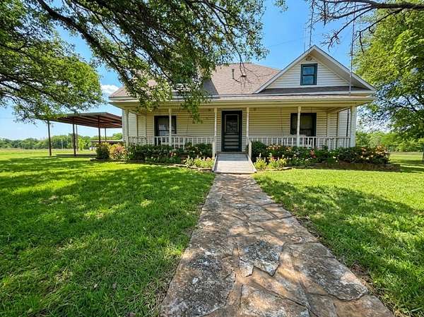 10 Acres of Land with Home for Sale in Bluff Dale, Texas