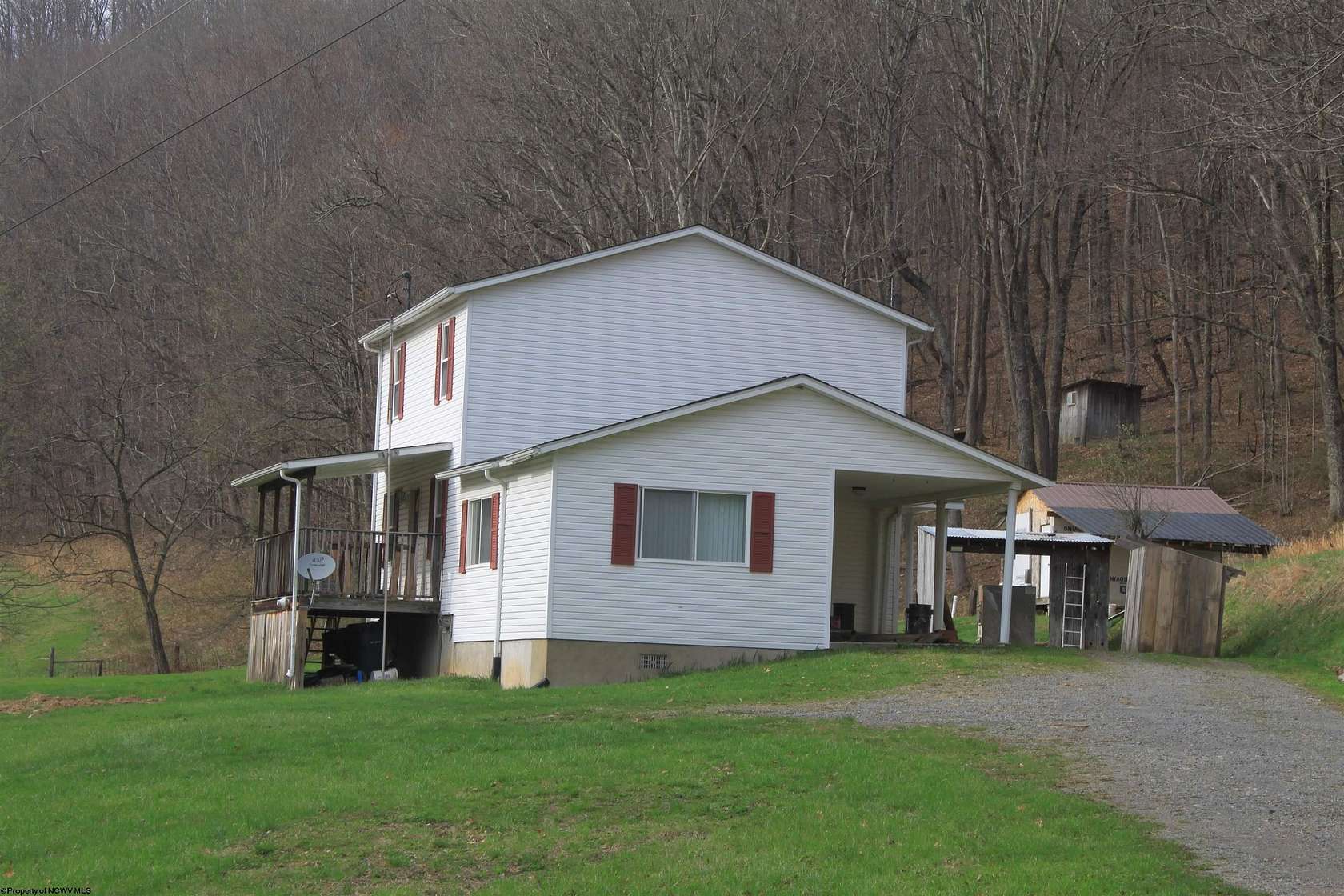 20 Acres of Land with Home for Sale in Webster Springs, West Virginia