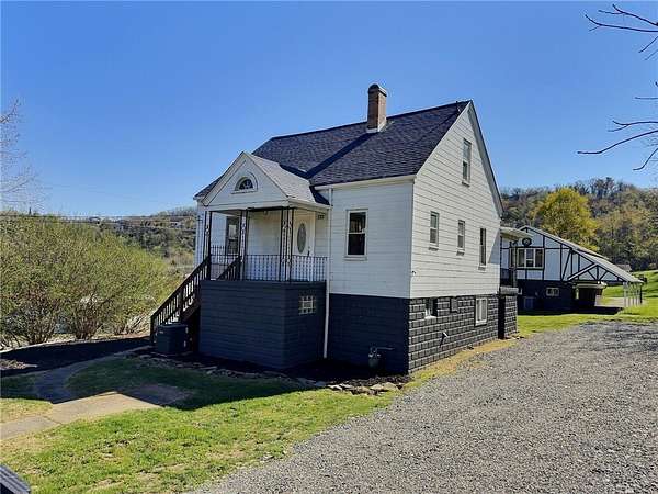 4.72 Acres of Land with Home for Sale in Brownsville, Pennsylvania