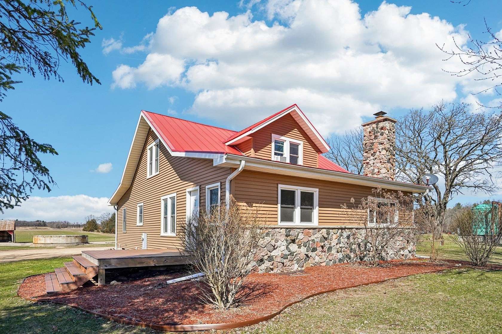 57.5 Acres of Agricultural Land with Home for Sale in Mauston, Wisconsin