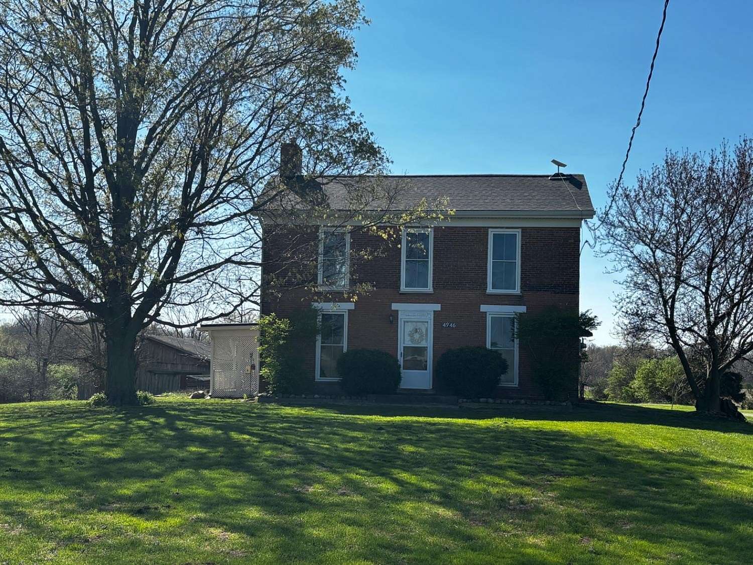 6.88 Acres of Land with Home for Sale in Richmond, Indiana