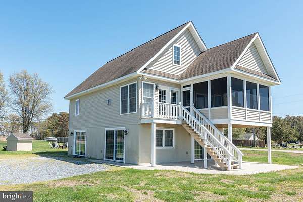 1.5 Acres of Land with Home for Sale in Fishing Creek, Maryland