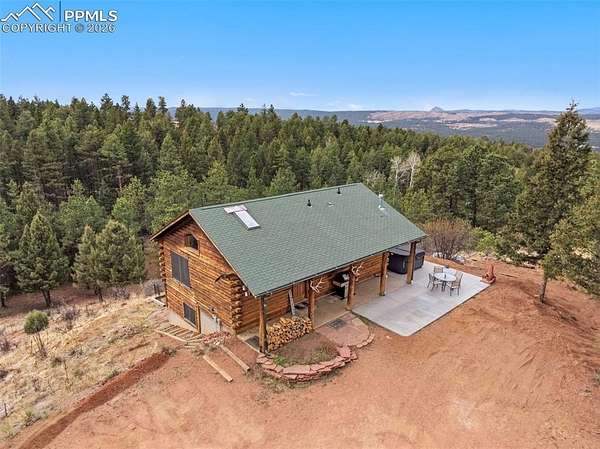 5.45 Acres of Land with Home for Sale in Woodland Park, Colorado