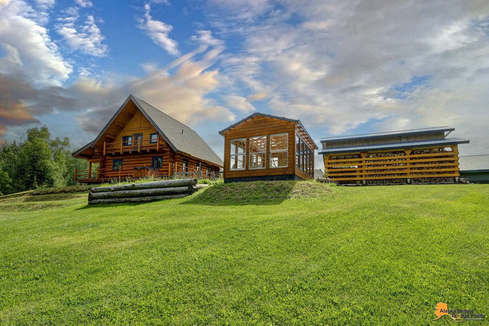 40 Acres of Land with Home for Sale in Talkeetna, Alaska