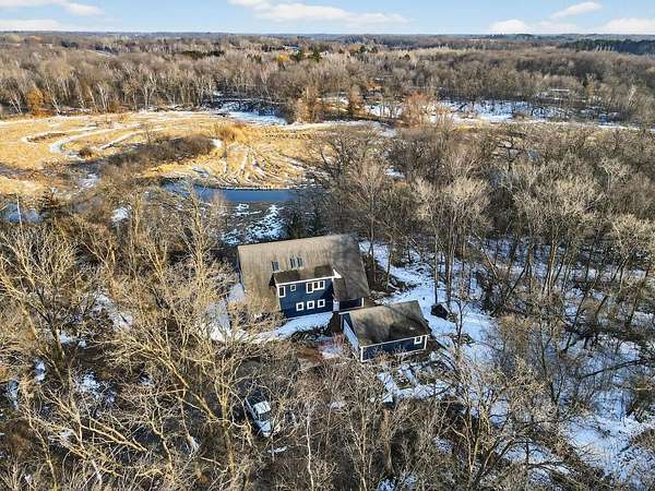 1.8 Acres of Land with Home for Sale in Chisago Lake Township, Minnesota