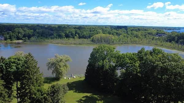 7.19 Acres of Land with Home for Sale in Orchard Lake, Michigan