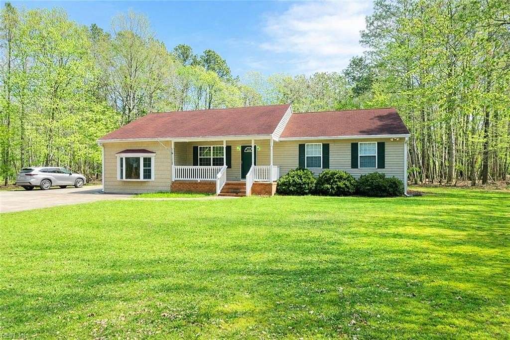 5.4 Acres of Land with Home for Sale in Ivor, Virginia