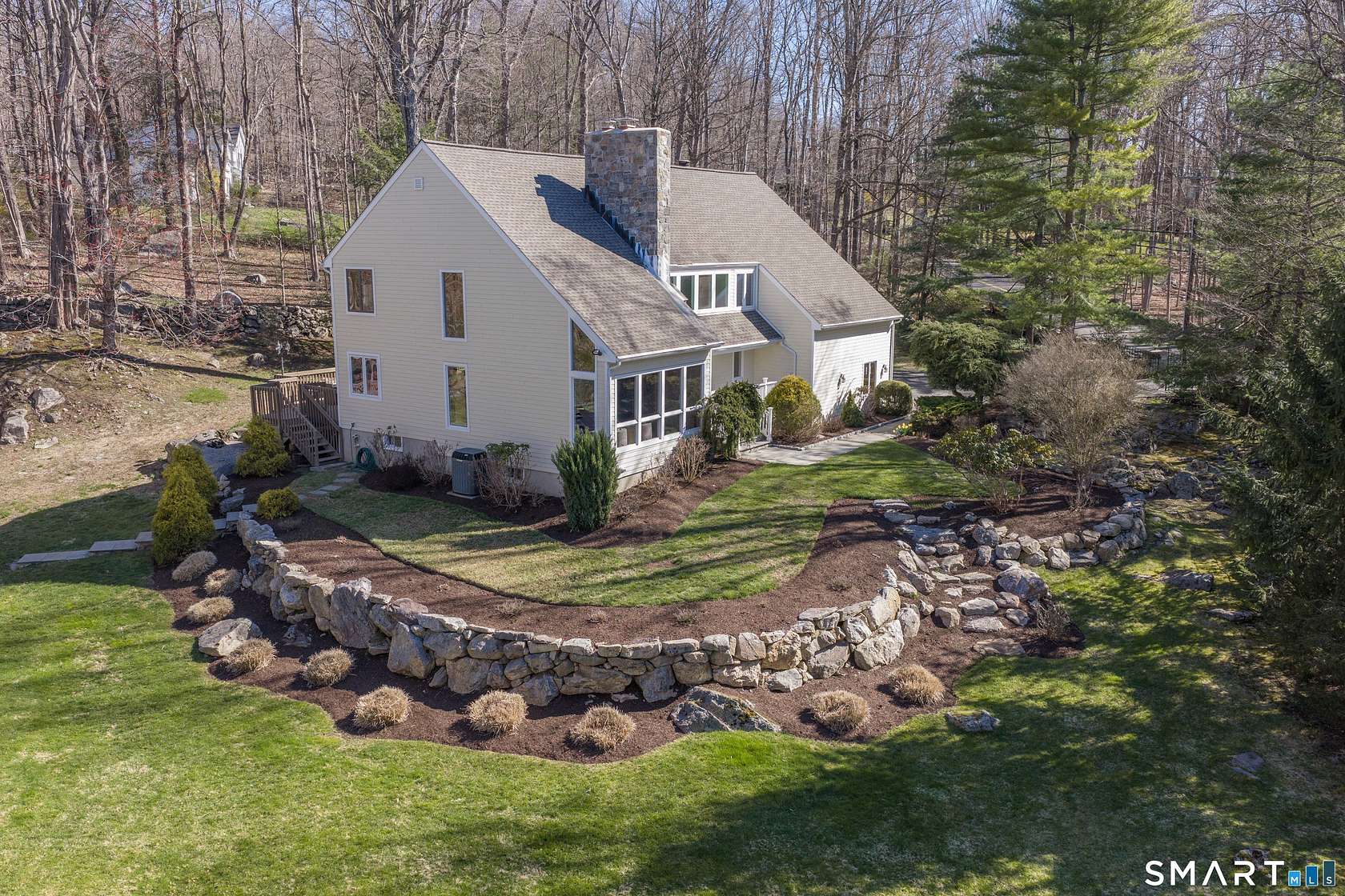 2 Acres of Land with Home for Sale in Weston, Connecticut