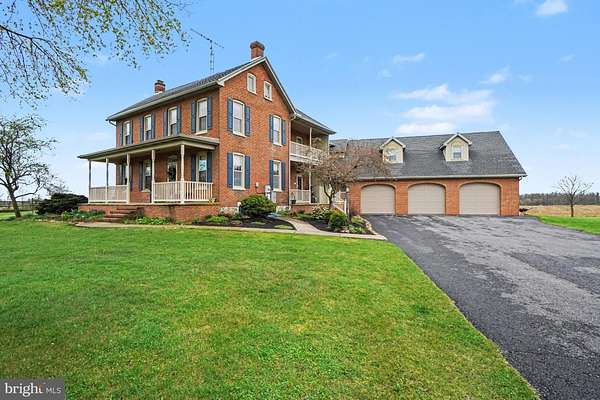 5.62 Acres of Land with Home for Sale in Shippensburg, Pennsylvania