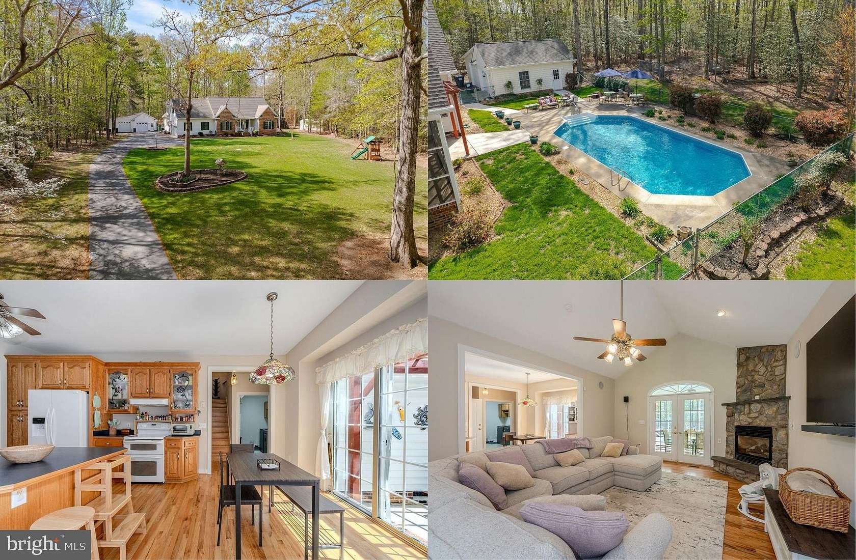 4.74 Acres of Land with Home for Sale in King George, Virginia