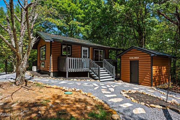 0.87 Acres of Land with Home for Sale in Sevierville, Tennessee