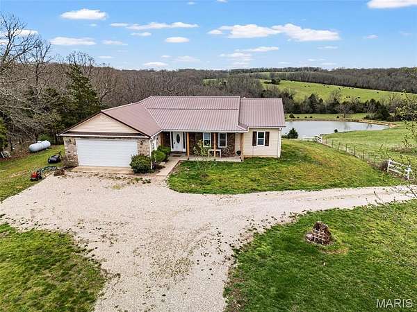 19.8 Acres of Land with Home for Sale in Sullivan, Missouri