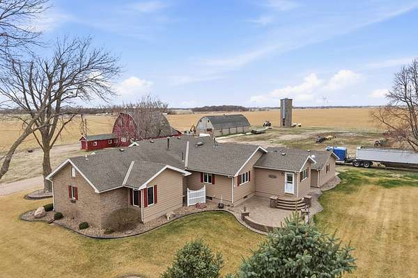 6.75 Acres of Land with Home for Sale in Grand Island, Nebraska