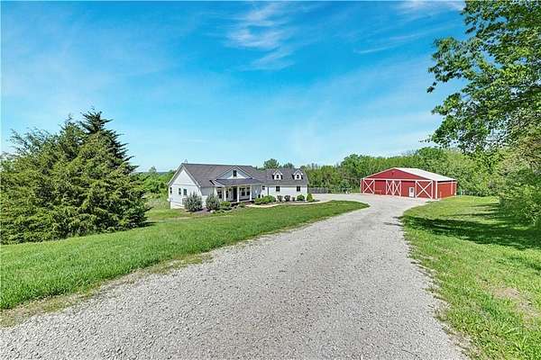 7.63 Acres of Land with Home for Sale in Paola, Kansas