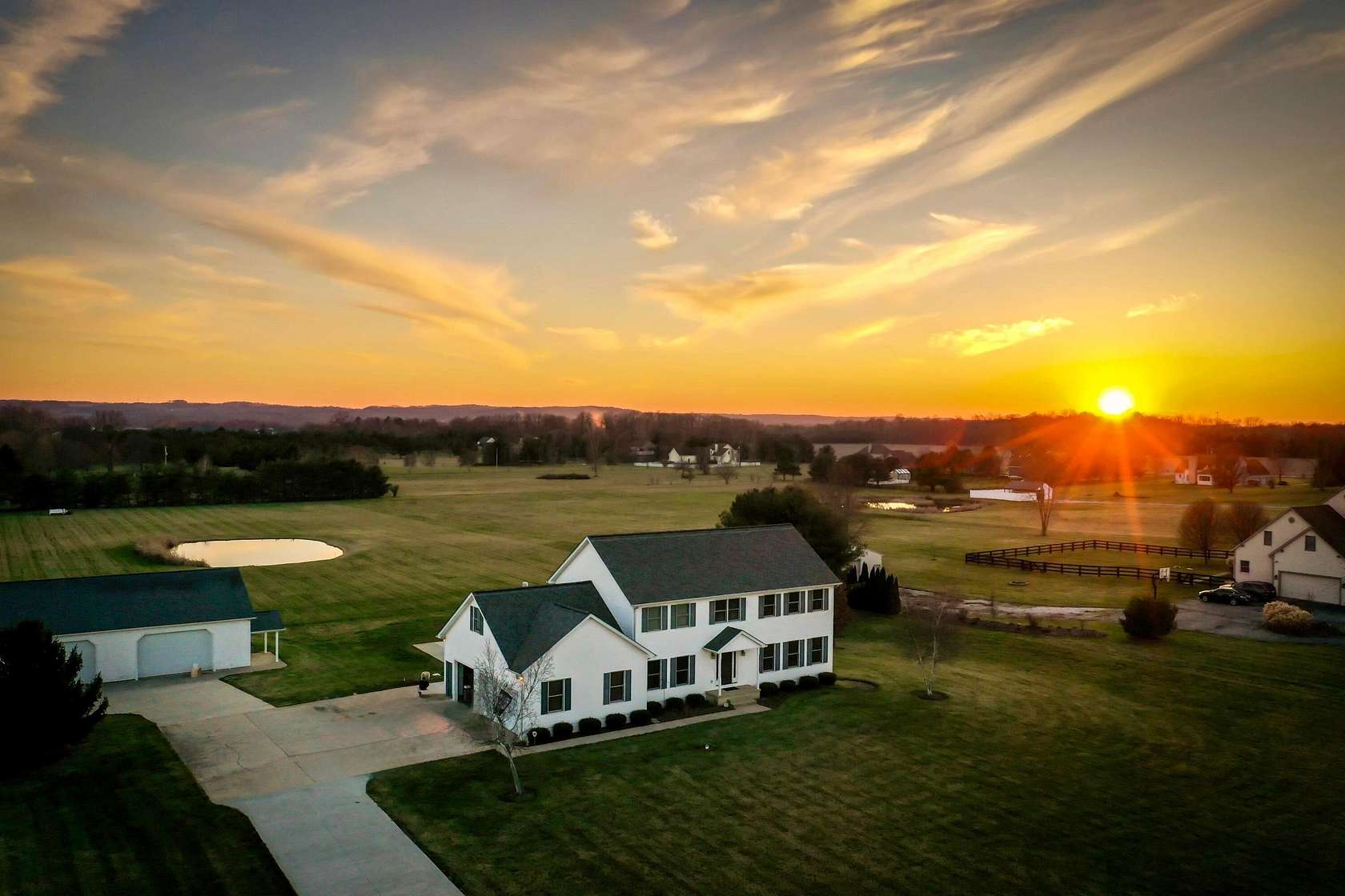 5 Acres of Land with Home for Sale in Pickerington, Ohio