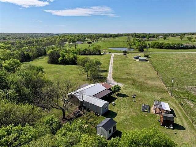 7 Acres of Land with Home for Sale in Davis, Oklahoma