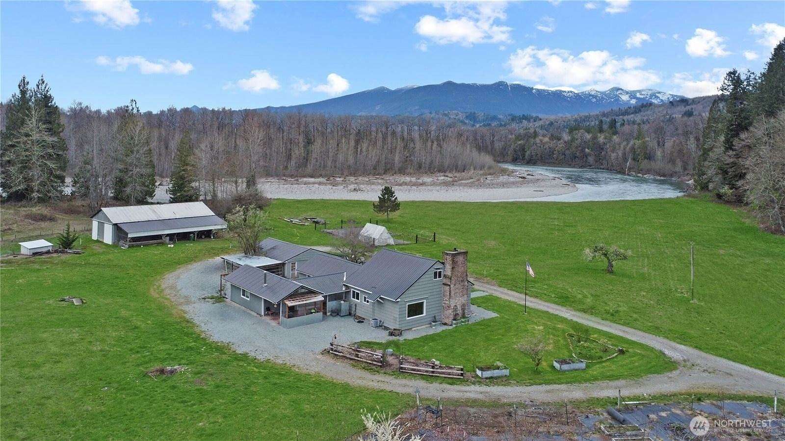 23 Acres of Land with Home for Sale in Concrete, Washington