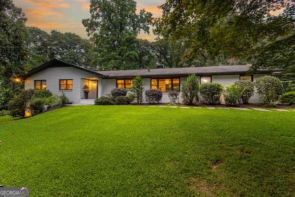 46 Acres of Recreational Land with Home for Sale in Palmetto, Georgia