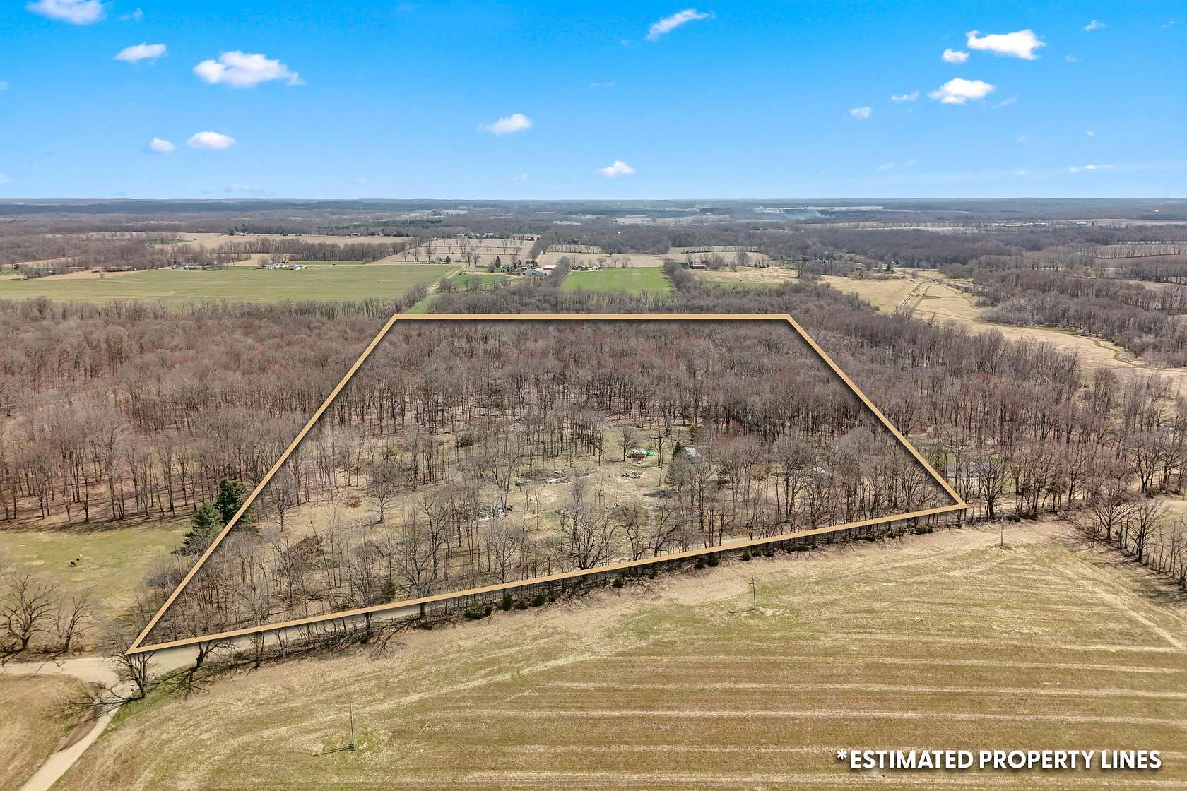 20.4 Acres of Land for Sale in Allen, Michigan