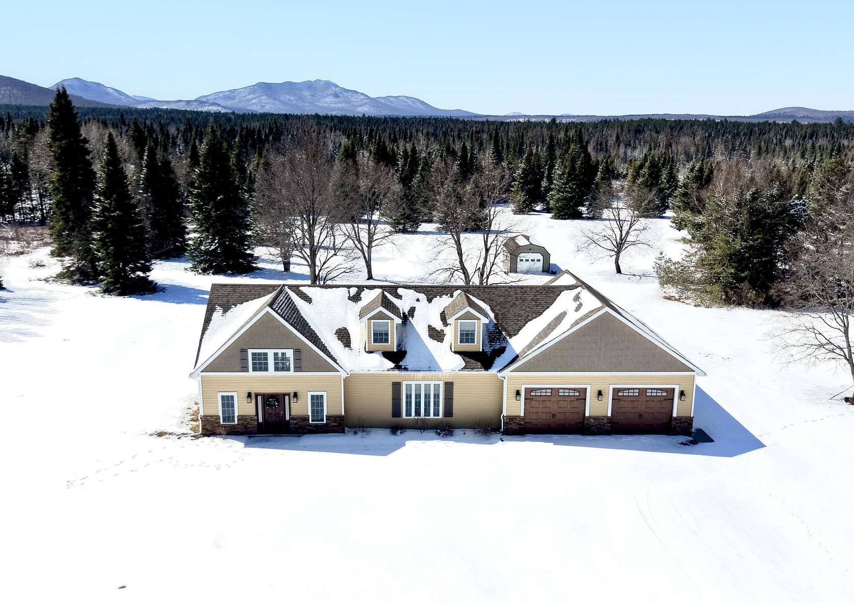 2 Acres of Land with Home for Sale in Owls Head, New York