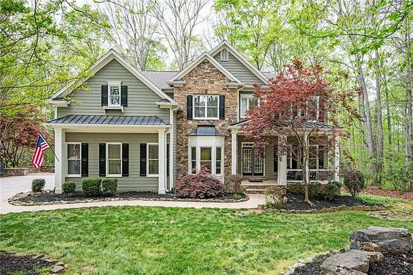 2.7 Acres of Land with Home for Sale in Alpharetta, Georgia